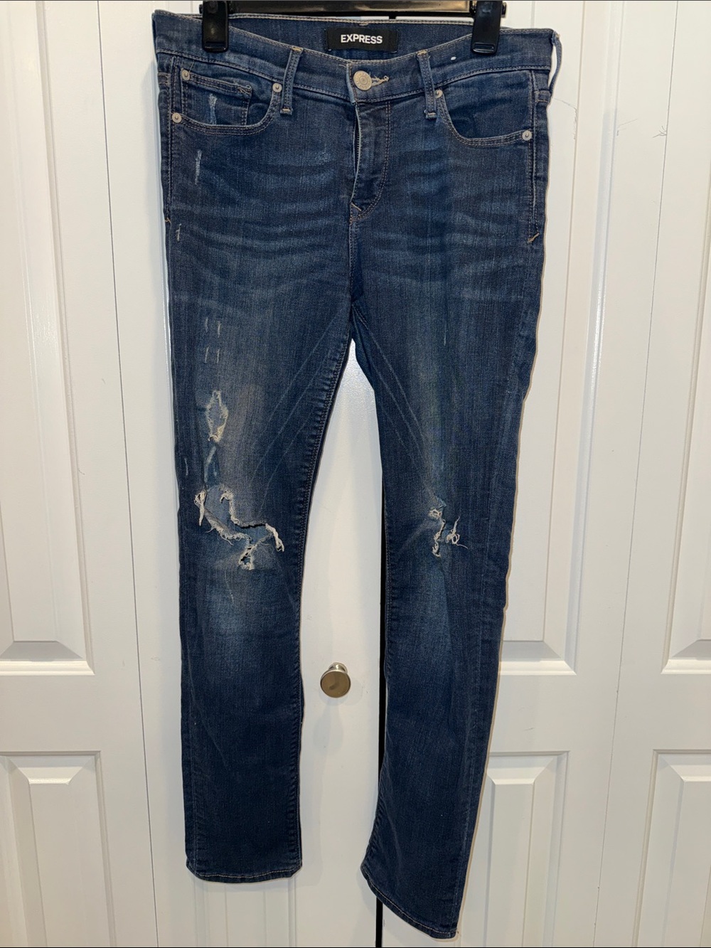 Express Dark Blue Denim Jeans